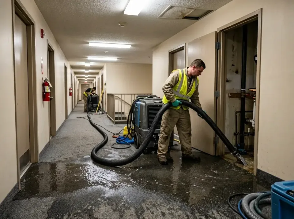 multi-unit-apartment-hallway-f-005 — frequently asked questions, Emergency Burst Pipe Water Extraction & Removal in St. Paul…